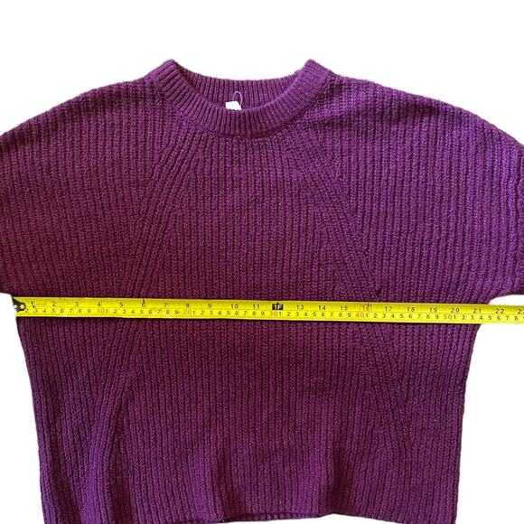 BP Purple Knit Cotton Blend Sweater NEW Size Medium - Picture 4 of 4